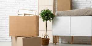 Κουτιά στο σπίτι