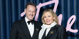 Η Κιμ Κατράλ με τον σύζυγό της