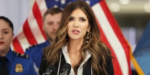 Η Αμερικανίδα υπουργός Εσωτερικής Ασφαλείας Κρίστι Νόεμ 