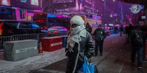 Χιονιάς στη Νέα Υόρκη