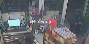 Ληστής εισβάλει σε κατάστημα