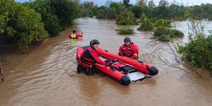 Κακοκαιρία Byron: Επιχείρηση διάσωσης στην Ανατολική Μάνη 