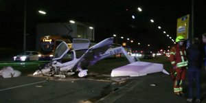 Το αεροπλάνο έκανε αναγκαστική προσγείωση στο κέντρο του Μάνχαϊμ της Γερμανίας 