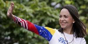 Η Βενεζουελανή Μαρία Κορίνα Ματσάδο