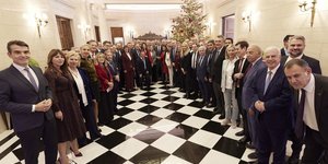 Οι βουλευτές της ΝΔ στο Μαξίμου