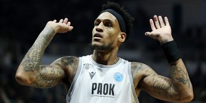 Τρομερή εμφάνιση του Μέλβιν για τον ΠΑΟΚ με 27 πόντους