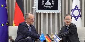 Ο Μερτς έφτασε στο Τελ Αβίβ, μετά την έκκλησή του στην Παλαιστινιακή Αρχή να εφαρμόσει επειγόντως μεταρρυθμίσεις