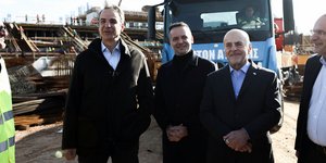 Ο Κυριάκος Μητσοτάκης στον Βοτανικό