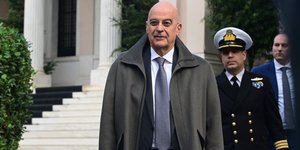 Ο Νίκος Δένδιας στη συνεδρίαση του ΚΥΣΕΑ