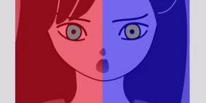 Ο βιολόγος και παρουσιαστής του BBC, Δρ Ντιν Τζάκσον, δημοσίευσε στο TikTok μια ψευδαίσθηση που κάνει τον εγκέφαλο να βλέπει δύο μάτια σε διαφορετικά χρώματα