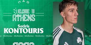 ο Παναθηναϊκός: Ανακοίνωσε την απόκτηση του Κοντούρη