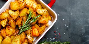 Τραγανές ψητές πατάτες