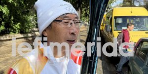 Ο δισεκατομμυριούχος Πάτρικ Σουν έτρεξε στην Αθήνα με την Ολυμπιακή φλόγα