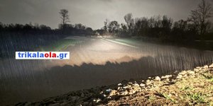 Υπερχείλισε ο Πηνειός 