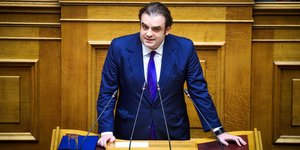 Κυριάκος Πιερρακάκης, ομιλία στη Βουλή