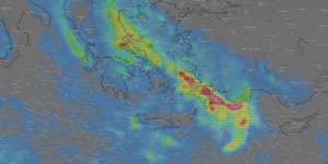 Η πορεία της κακοκαιρίας Byron