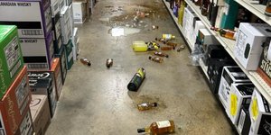 Τι... άφησε πίσω του το μεθυσμένο ρακούν 