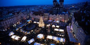 Η χριστουγεννιάτικη αγορά της Πράγας 