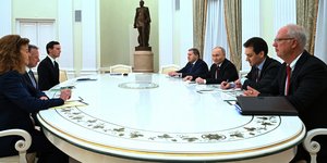 Πέντε ώρες κράτησε η συζήτηση του Πούτιν με Γουίτκοφ και Κούσνερ για την Ουκρανία / Φωτογραφία: AP