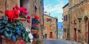 Η μικρή πόλη Ραντικόντολι στην Τοσκάνη