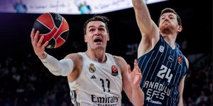  Τρίτη σερί νίκη η Ρεάλ με 81-75 στην έδρα της Αναντολού Εφές
