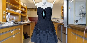 Η ομάδα του Responsive Apparel Design Lab (RAD Lab) στο Cornell, σε συνεργασία με το Cornell Lab of Ornithology, προσπάθησε να μιμηθεί αυτό το φυσικό φαινόμενο σε ύφασμα /  Cornell Lab 