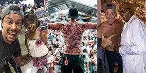 Ο 38χρονος tattoo artist από τις ΗΠΑ έχει μετατρέψει την πλάτη του σε ένα ζωντανό αρχείο υπογραφών / INSTAGRAM