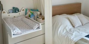 Τρεις σε 35 τ.μ. με ένα μωρό: Πώς μπορεί να αξιοποιηθεί ιδανικά ένα μικρό σπίτι