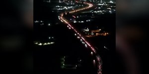 Απίστευτη ταλαιπωρία: Δείτε από drone την ουρά χιλιομέτρων στην Αθηνών-Λαμίας