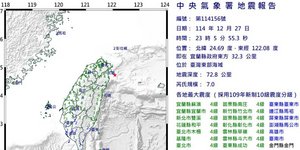 Σεισμός στην Ταϊβάν