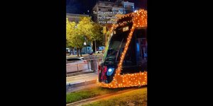 Στολισμένο τραμ