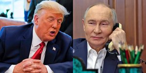 Οι πρόεδροι ΗΠΑ και Ρωσίας, Ντόναλντ Τραμπ και Βλαντίμιρ Πούτιν
