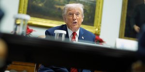 Ο Αμερικανός πρόεδρος Ντόναλντ Τραμπ