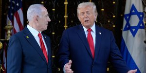 Ο Ντόναλντ Τραμπ και ο Μπέντζαμιν Νετανιάχου