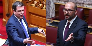 Κόντρα Καιρίδη και Τζανακόπουλου στη Βουλή σχετικά με τα μπλόκα των αγροτών και τα χθεσινά επεισόδια στο Ηράκλειο Κρήτης