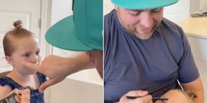 Ο απίθανος νεκροθάφτης μπαμπάς που έγινε viral 