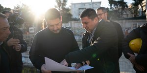 O Νίκος Χαρδαλιάς και ο Γιάννης Μυλωνάκης