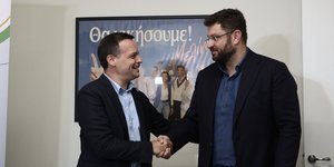 Χάρης Δούκας και Κώστας Ζαχαριάδης