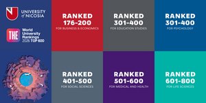 Επιχειρήσεων και Οικονομικών, Εκπαίδευσης, Ψυχολογίας, Κοινωνικών Επιστημών, Ιατρικής και Υγείας και Επιστημών Ζωής