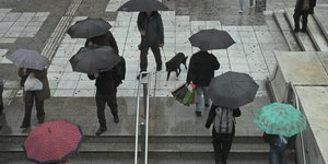 Έντονη βροχόπτωση στην Αττική 