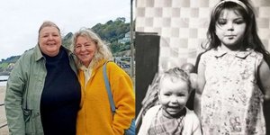 Η Theresa Fazzani, 59 ετών, και η αδελφή της Janet, 57, επανενώθηκαν μετά από πάνω από 50 χρόνια, αφού η μητέρα τους, Helen Barnes, είχε δολοφονηθεί βίαια 