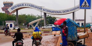 Το αεροδρόμιο Diori Hamani στον Νίγηρα