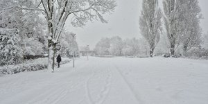 Χιόνια στο Άμστερνταμ