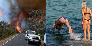 Ο καύσωνας στην Αυστραλία ευνοεί την εκδήλωση καταστροφικών πυρκαγιών