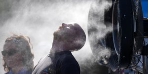 Καύσωνας στη Μελβούρνη της Αυστραλίας