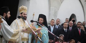 Αγιασμός υδάτων στη Δεξαμενή 