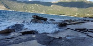 Καταστράφηκε από την κακοκαιρία ο δρόμος Αλεποχώρι - Ψάθα 