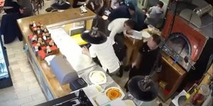 Σκηνές πανικού σε κατάστημα εστίασης στην Αλεξανδρούπολη από τον ανεμοστρόβιλο που χτύπησε το σημείο