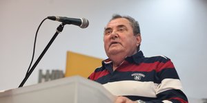 Ο αγροτοσυνδικαλιστής Κώστας Ανεστίδης