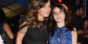 Η κόρη του Μικ Τζάγκερ Τζέιντ με την εγγονή του, Ασίζι